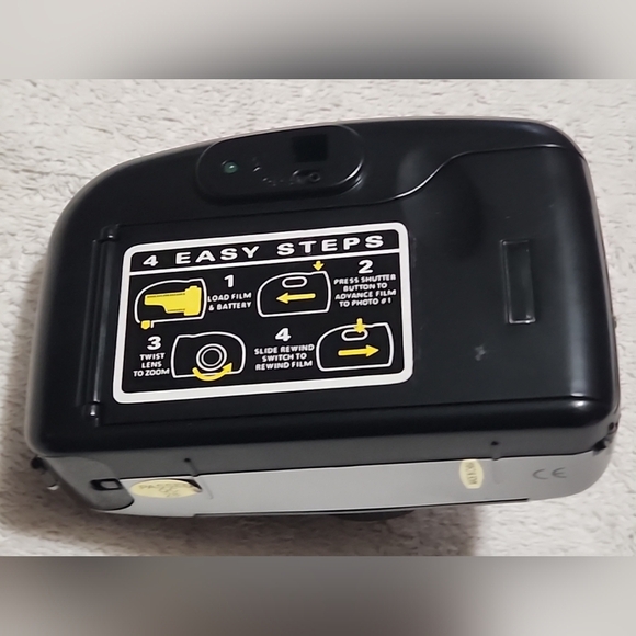 Vintage argus m450 Auto Flash 35mm Film Camera Point & Shoot Zoom Untested - Picture 2 of 2